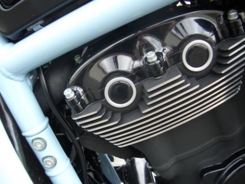 Cam cover black harley - cover,