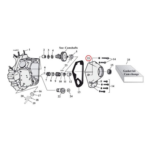 Oem stil cam cover - stil, 93-99